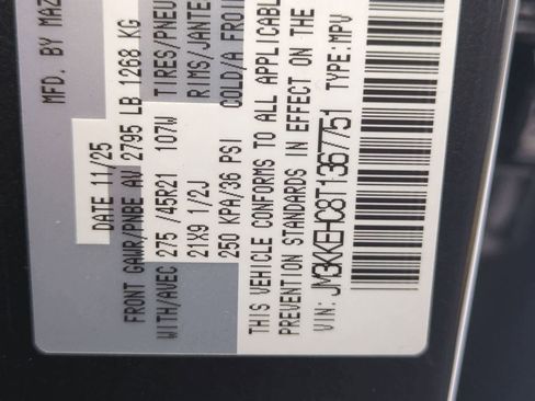 New 2026 MAZDA CX-90 3.3 Turbo S w/ Premium Plus image 37