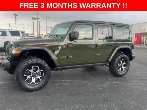 Used 2022 Jeep Wrangler Unlimited Rubicon w/ LED Lighting Group AWD/4WD image 4