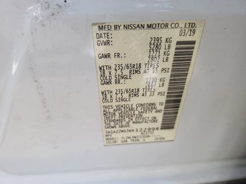 Used 2019 Nissan Murano S image 17