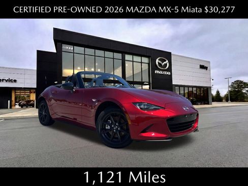 Certified 2026 MAZDA MX-5 Miata Sport RWD image 1