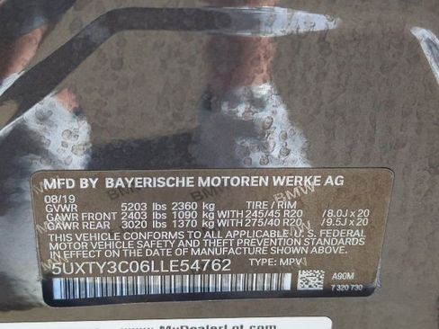 Used 2020 BMW X3 sDrive30i w/ Executive Package image 33