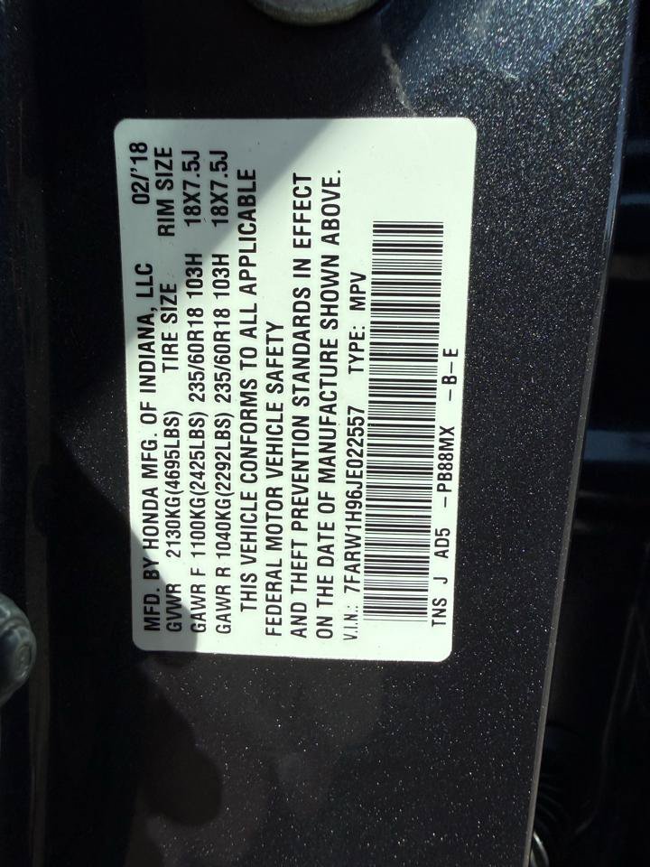 Used 2018 Honda CR-V Touring image 18