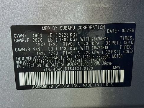 New 2026 Subaru Forester Touring AWD/4WD image 33