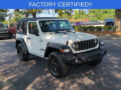 Certified 2025 Jeep Wrangler Sport AWD/4WD image 7