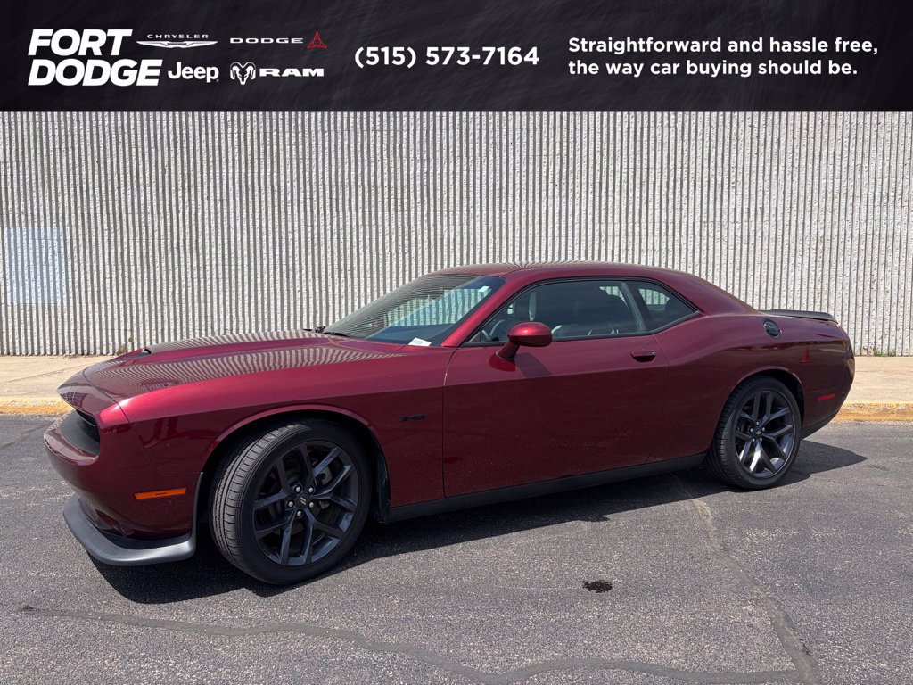 Used 2023 Dodge Challenger R/T w/ Blacktop Package RWD image 1