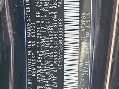 Used 2021 Toyota Avalon Limited w/ Advanced Safety Package image 24