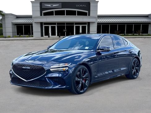 Used 2023 Genesis G70 2.0T w/ Sport Prestige Package RWD image 1