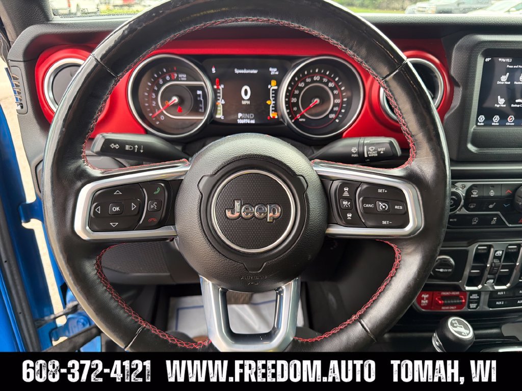 Used 2020 Jeep Gladiator Rubicon w/ LED Lighting Group AWD/4WD image 14