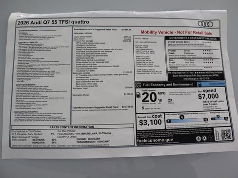 Used 2026 Audi Q7 3.0T Premium Plus image 9