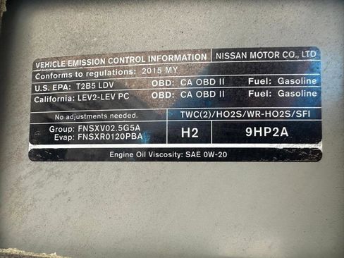 Used 2015 Nissan Altima 2.5 SL w/ Moonroof Package FWD image 40
