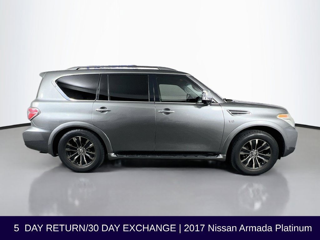 Used 2017 Nissan Armada Platinum w/ Interior Lighting Package AWD/4WD image 9