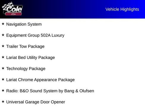 Used 2020 Ford F150 Lariat w/ Equipment Group 502A Luxury image 5