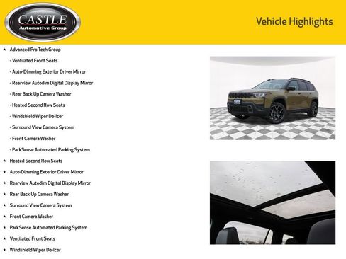 New 2026 Jeep Cherokee Overland w/ Advanced Pro Tech Group AWD/4WD image 3