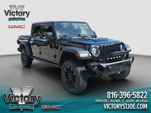 Used 2023 Jeep Gladiator Rubicon w/ Cold Weather Group AWD/4WD image 1