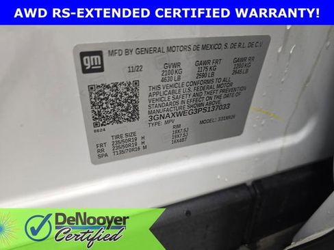 Used 2023 Chevrolet Equinox RS image 34