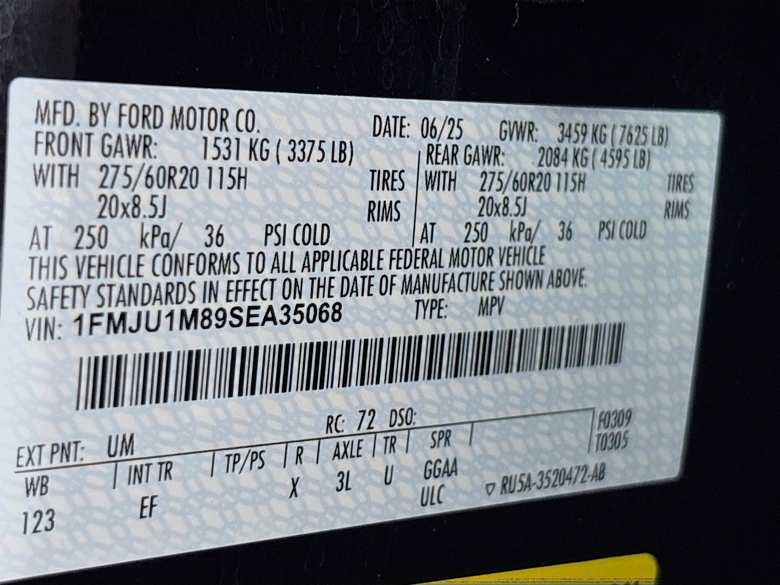 Used 2025 Ford Expedition Platinum AWD/4WD image 35