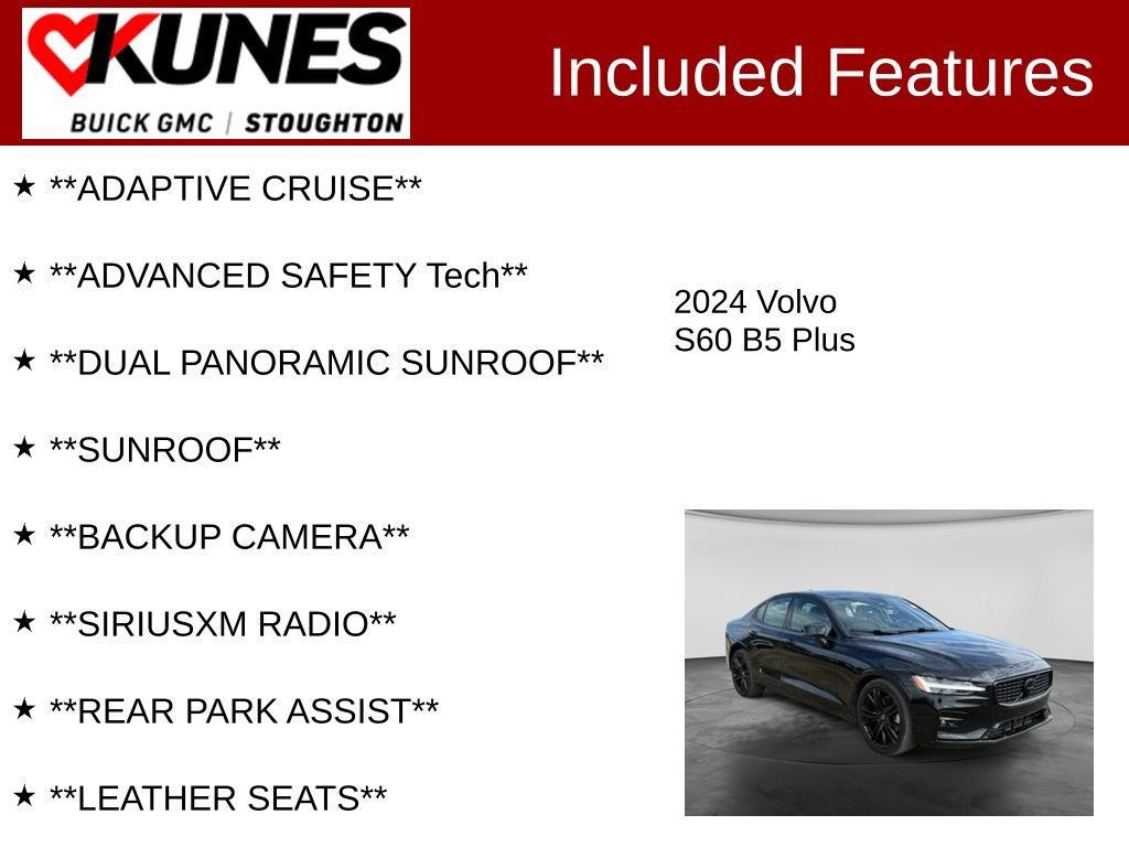 Used 2024 Volvo S60 B5 Plus FWD image 2