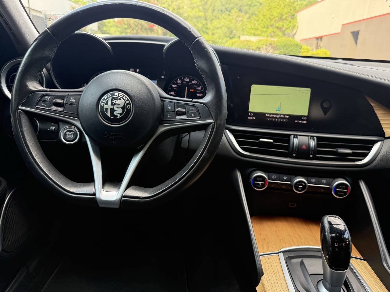 Used 2017 Alfa Romeo Giulia Ti w/ TI Lusso Light Wood Package RWD image 24