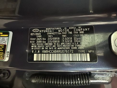 Certified 2024 Hyundai Kona SEL w/ Convenience Package AWD/4WD image 13