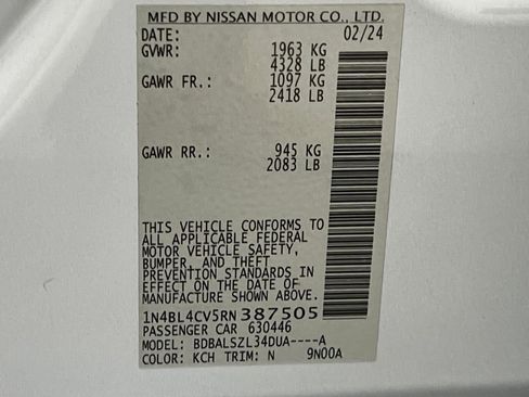 Used 2024 Nissan Altima 2.5 SR image 64