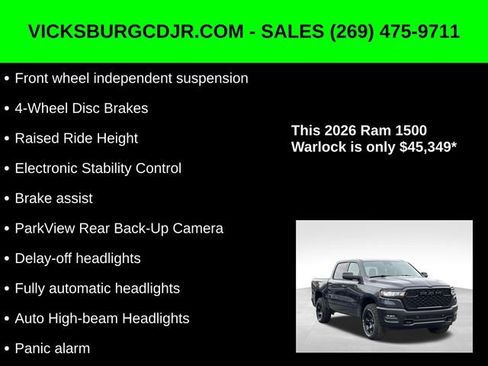 New 2026 RAM 1500 Classic Warlock image 33