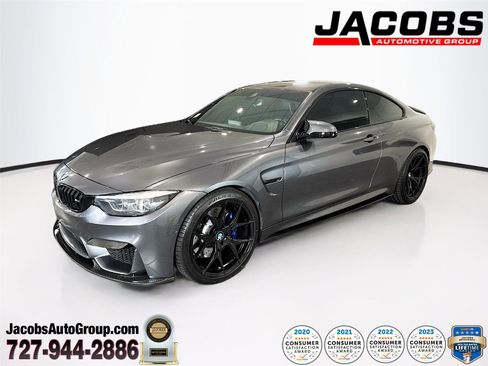 Used 2019 BMW M4 Coupe w/ Competition Package RWD image 1