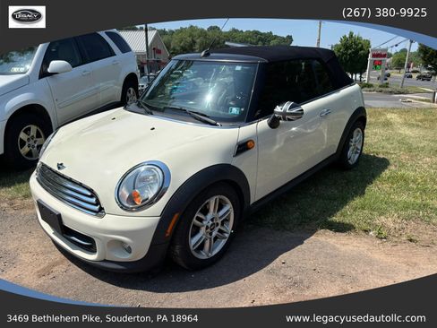 Used 2012 MINI Cooper Convertible w/ Cold Weather Pkg FWD image 1