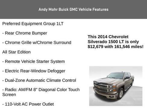 Used 2014 Chevrolet Silverado 1500 LT w/ All Star Edition image 14