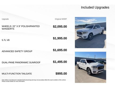 Used 2020 RAM 1500 Limited w/ Advanced Safety Group AWD/4WD image 18