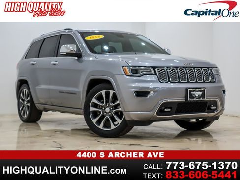 Used 2018 Jeep Grand Cherokee Overland image 1