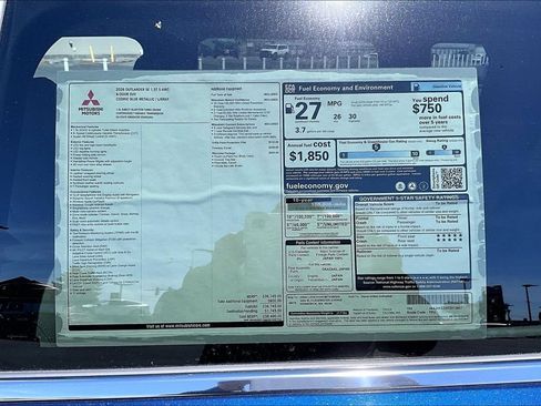 New 2026 Mitsubishi Outlander SE AWD/4WD image 14