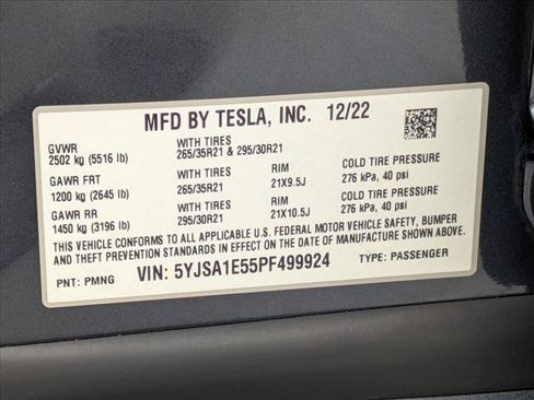 Used 2023 Tesla Model S Standard Range AWD/4WD image 27
