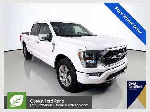 Certified 2022 Ford F150 Platinum image 1