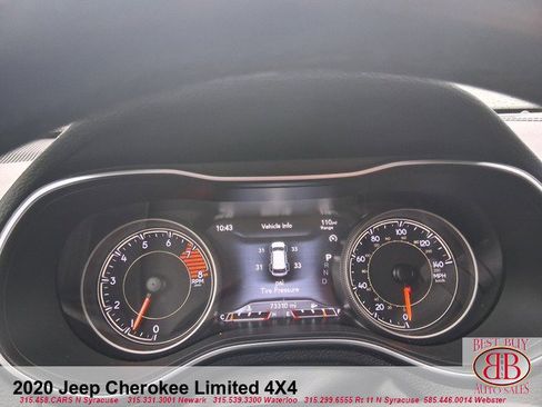 Used 2020 Jeep Cherokee Limited AWD/4WD image 34