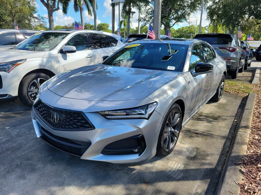 Used 2023 Acura TLX w/ A-SPEC Package AWD/4WD image 3