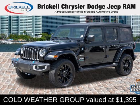 Used 2023 Jeep Wrangler Unlimited Sahara w/ Cold Weather Group AWD/4WD image 1