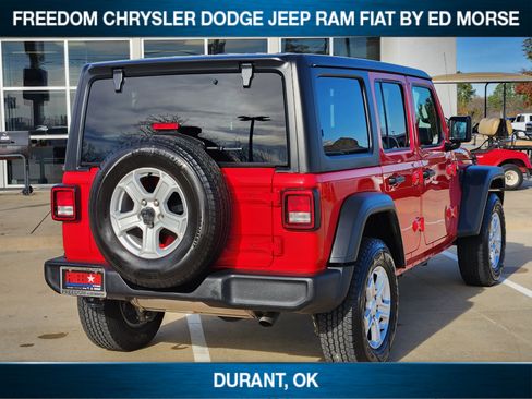 Used 2022 Jeep Wrangler Unlimited Sport image 4