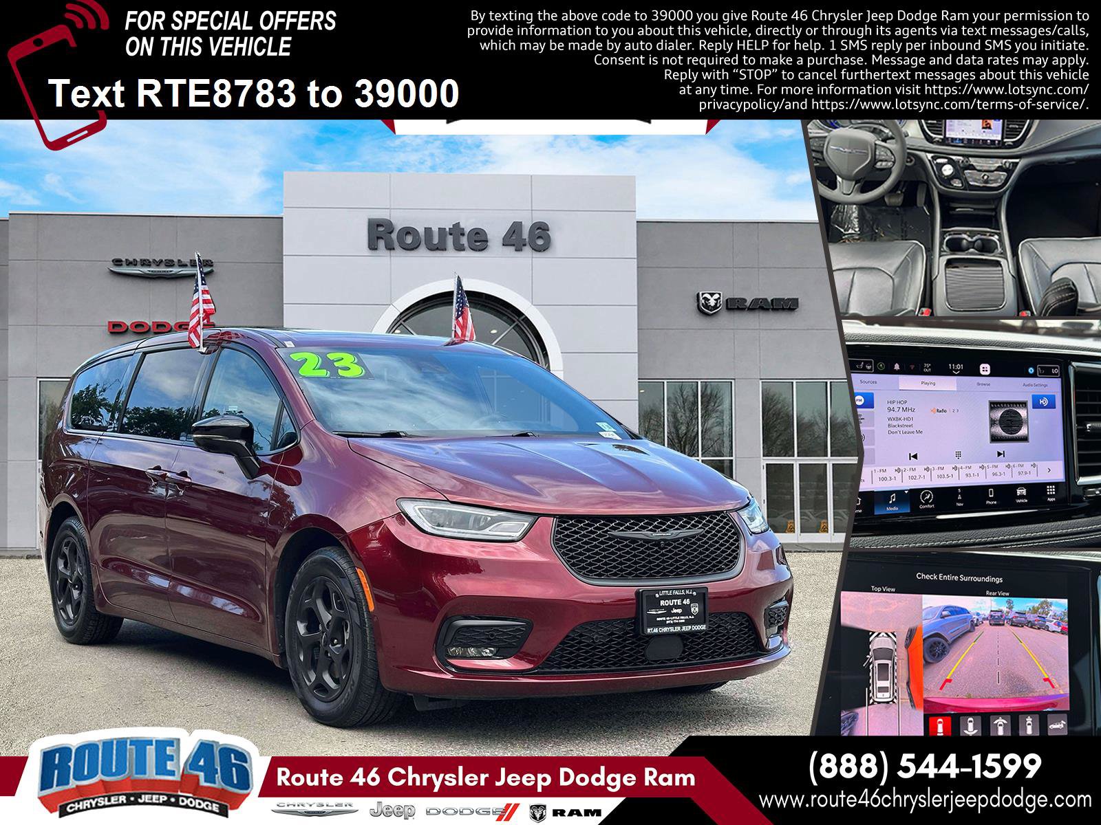 Used 2023 Chrysler Pacifica Limited w/ S Appearance Package FWD image 1