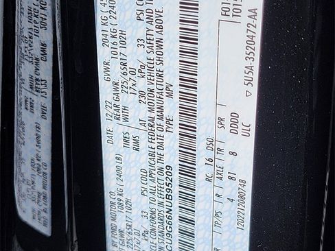 Certified 2022 Ford Escape SE w/ Convenience Package image 35