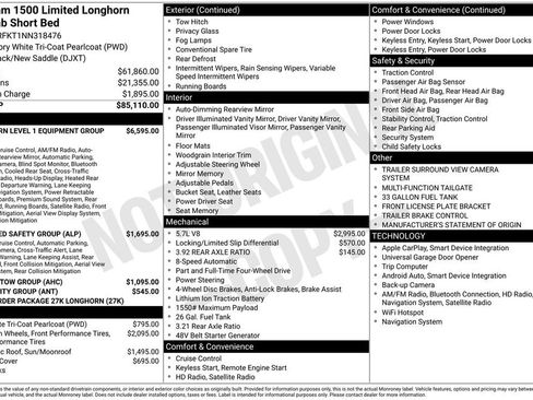 Used 2022 RAM 1500 Limited image 21