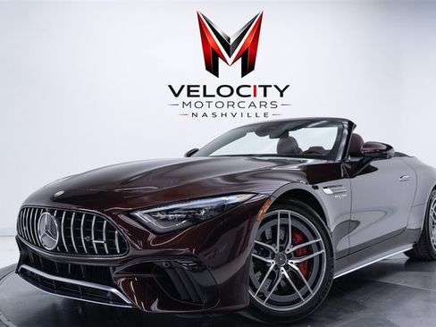 Used 2024 Mercedes-Benz SL 55 AMG 4MATIC w/ Manufactur Interior Package image 1