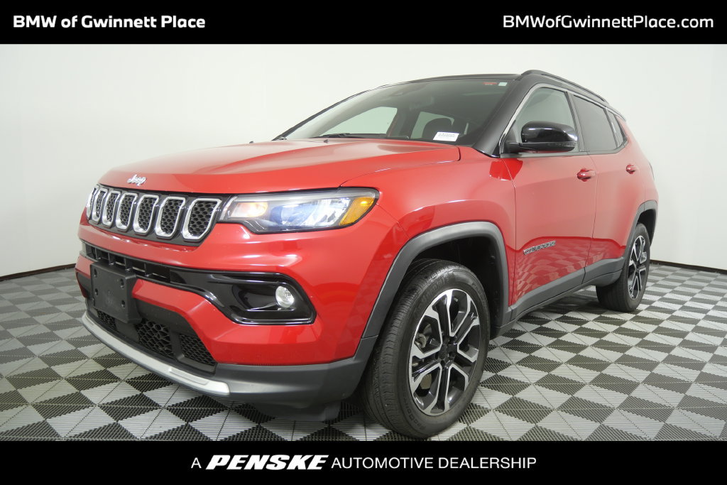 Used 2023 Jeep Compass Limited w/ Sun and Sound Group AWD/4WD image 1
