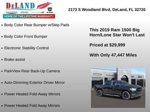 Used 2019 RAM 1500 Big Horn image 37