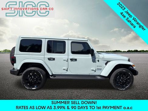 Used 2023 Jeep Wrangler Unlimited Sahara w/ Cold Weather Group AWD/4WD image 8