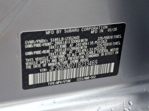 New 2026 Subaru Crosstrek 2.5i Limited AWD/4WD image 17