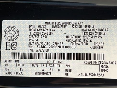 Used 2022 Lincoln Corsair Reserve w/ Equipment Group 201A AWD/4WD image 27