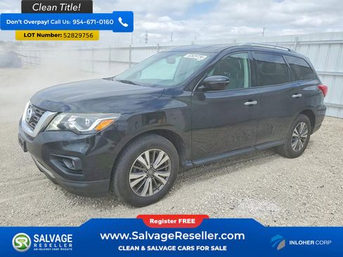 Used 2017 Nissan Pathfinder SV FWD image 1