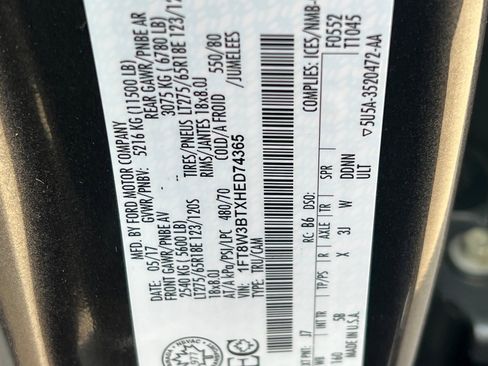 Used 2017 Ford F350 Lariat w/ Camper Package image 23