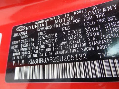 Used 2025 Hyundai Kona SEL FWD image 40