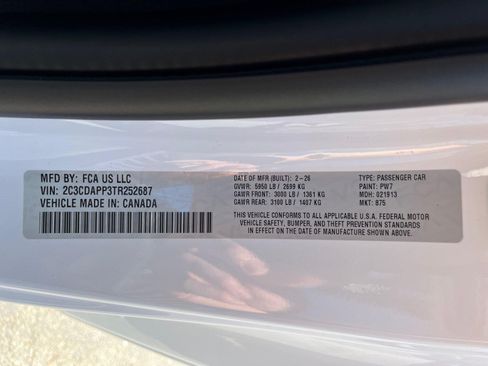 New 2026 Dodge Charger R/T w/ Blacktop Package AWD/4WD image 31